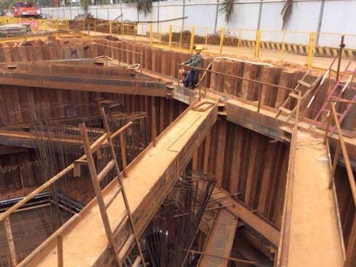 拉森樁施工 拉森樁施工